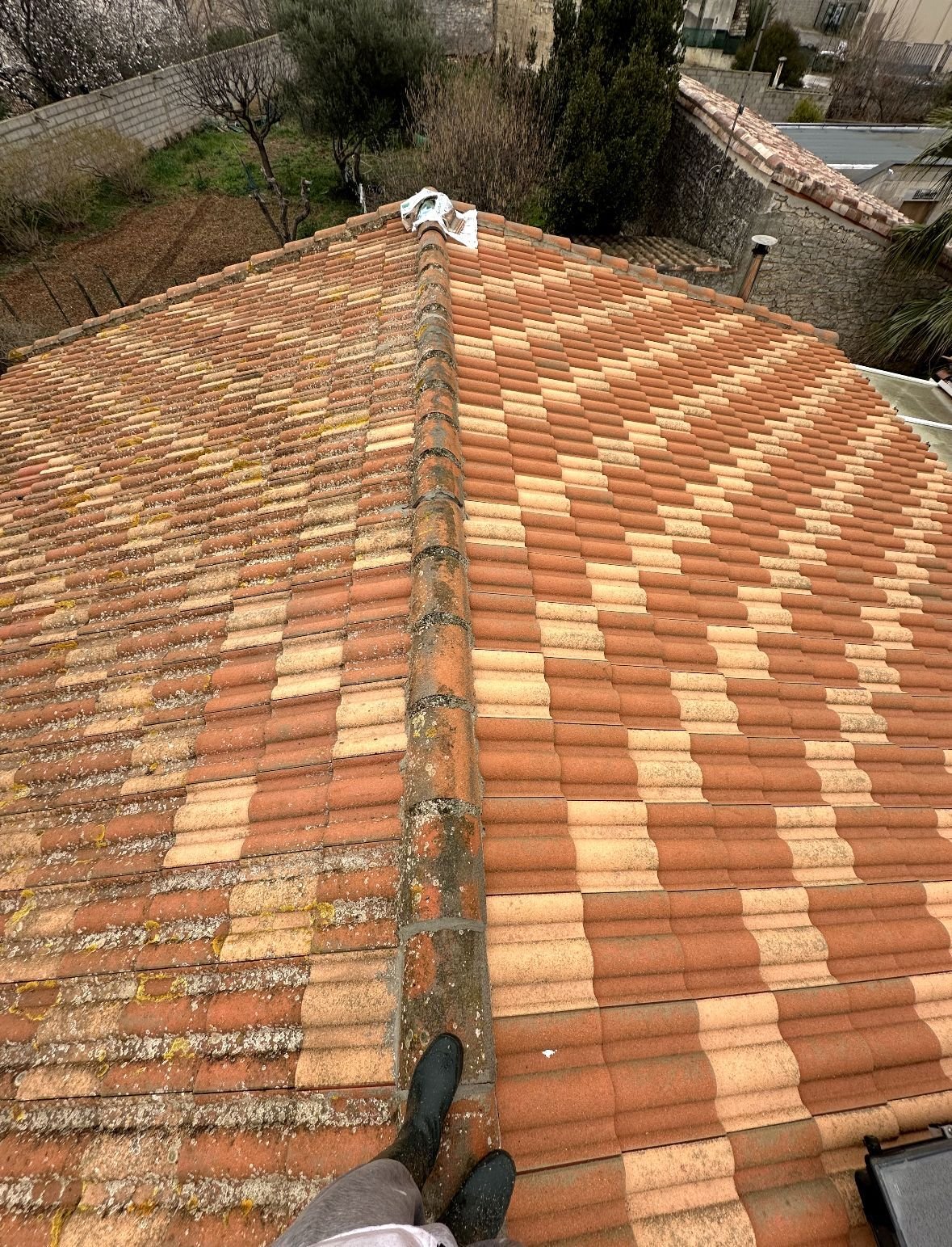 Couverture tuiles canal Nîmes